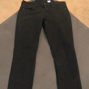 JCrew Matchstick Black Jean